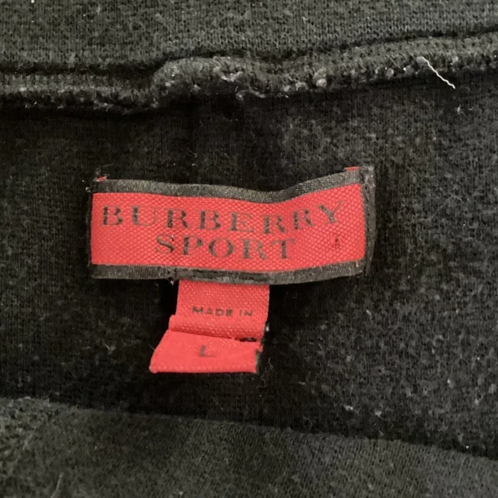 Burberry Sport Black Size Zipper Leggins Size L - Picture 4 of 10